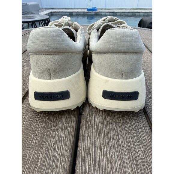 FEAR of GOD x ADIDAS Los Angeles Athletics Exclusive 10.5 Men Sneakers Seasame - Picture 4 of 7